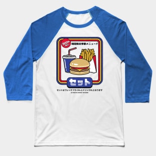 Burger Set XL! Baseball T-Shirt